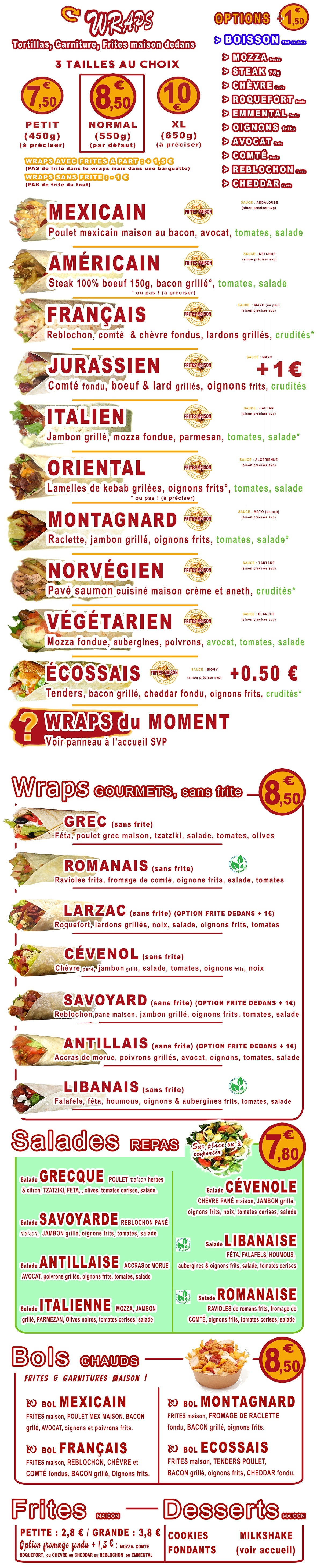 Notre carte